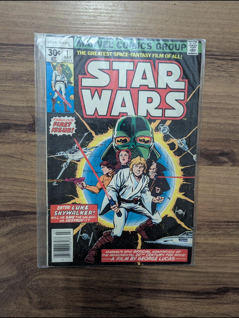 Star Wars Marvel Comics 1977 Issue #1 First Edition